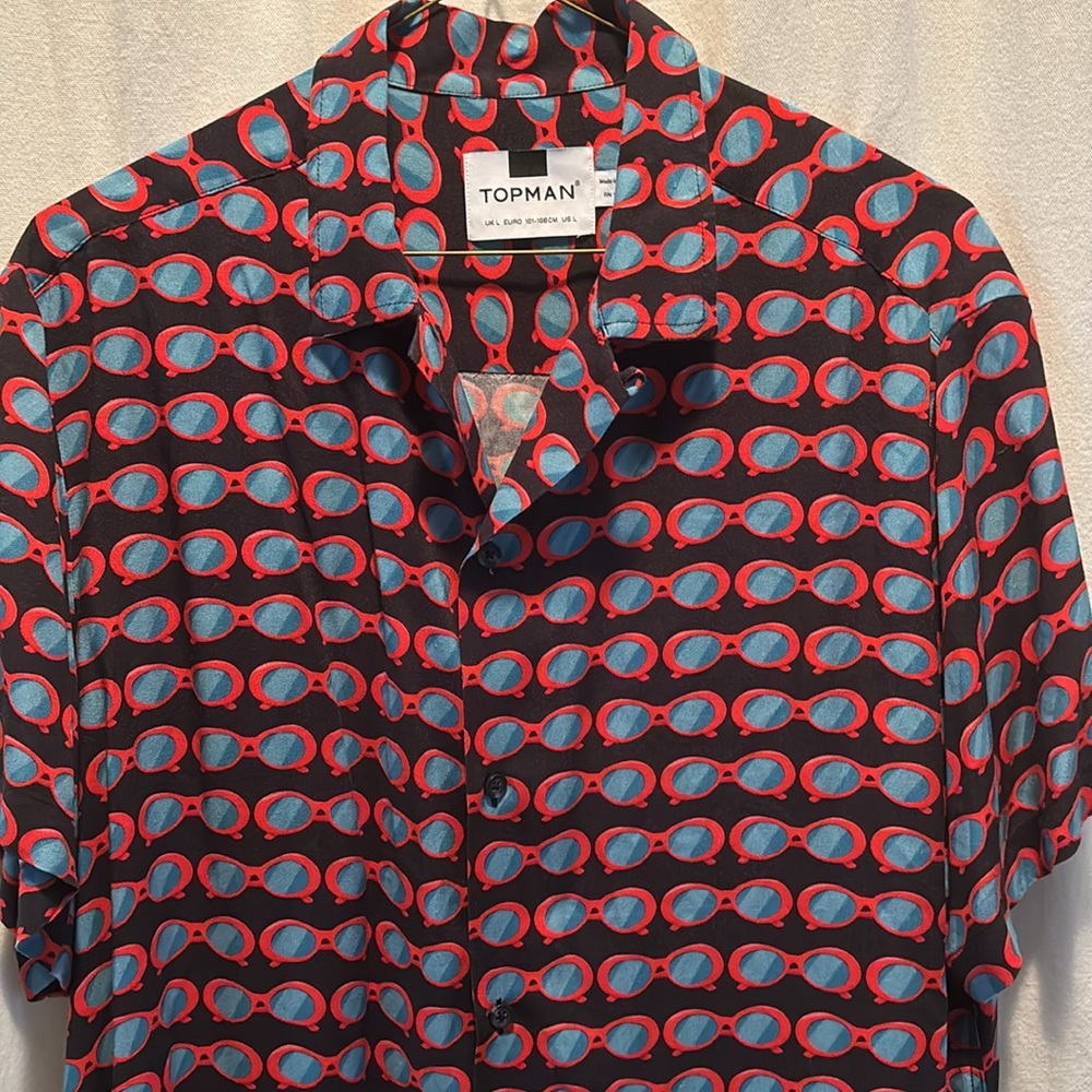 Topman S/S Button-Down Shirt